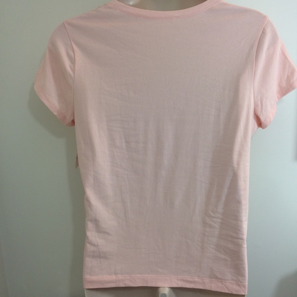 Kate Hill NWT Peach Sculpted Flowers T-shirt  1X - Picture 4 of 7